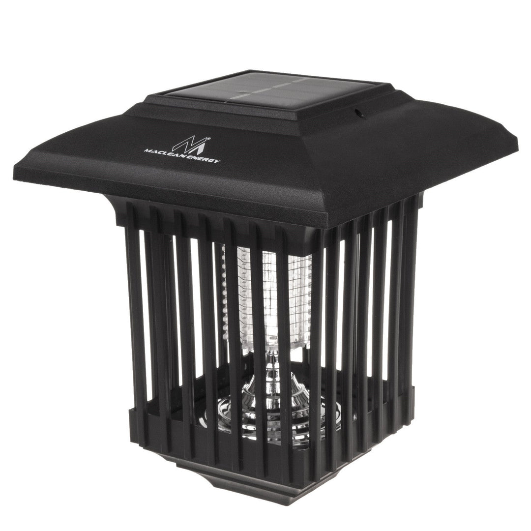 Maclean Solar LED Insecticide Light, IP44, LED/UV, 2*AA Ni-MH 200 mAh battery, solar 2V DC MCE448, 4 pieces