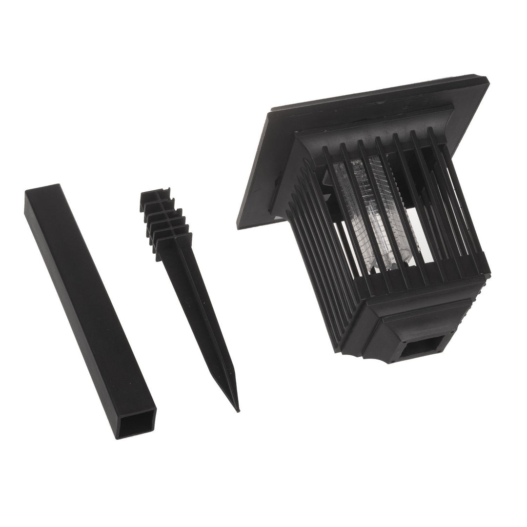 Maclean Solar LED Insecticide Light, IP44, LED/UV, 2*AA Ni-MH 200 mAh battery, solar 2V DC MCE448, 4 pieces