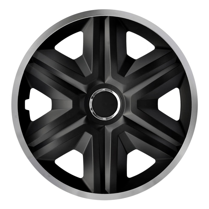 Universal hubcap 15'' NRM Fast Lux silver 1 piece