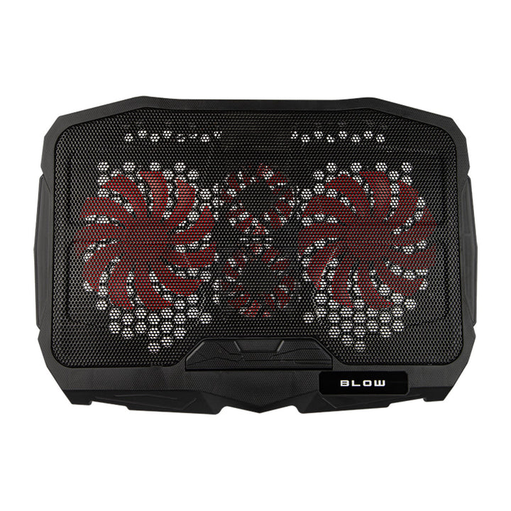 Blow Hurricane laptop cooling stand, four fans, red backlight, built-in USB hub