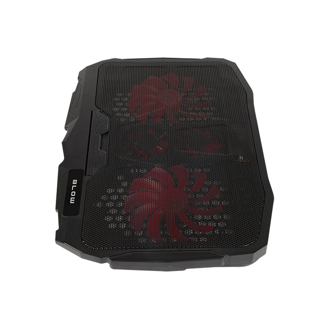 Blow Hurricane laptop cooling stand, four fans, red backlight, built-in USB hub