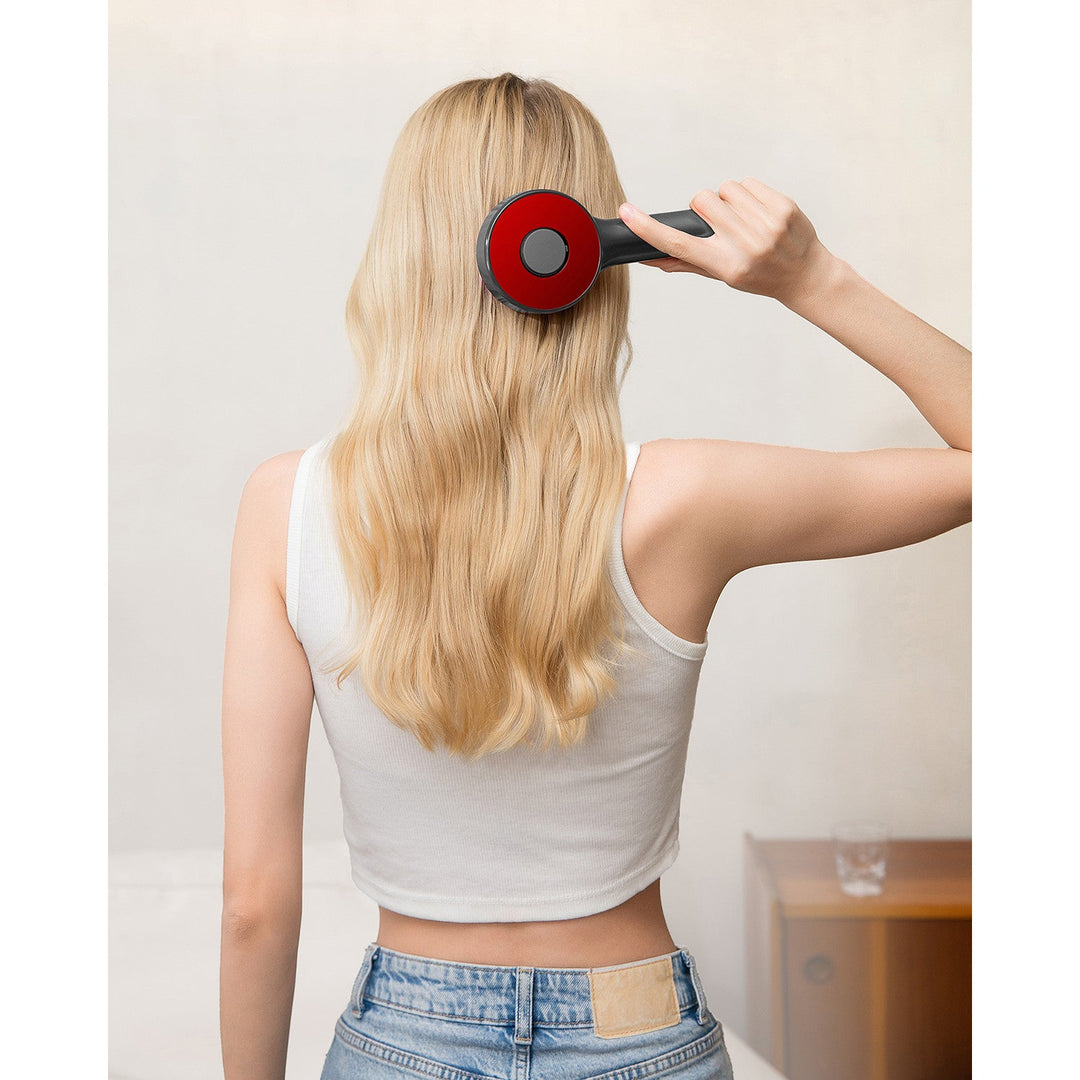 REGENERATING HAIRBRUSH MASSAGER MT6537 massaging hair and scalp brush