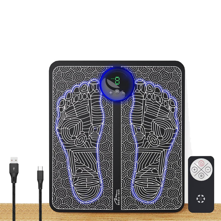 Media-Tech foot massage device, EMS electrostimulation massage, 8 modes, 19 intensity levels, MT6527