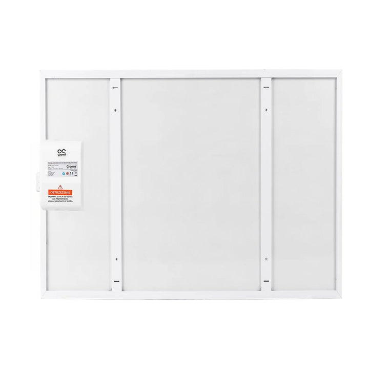 Cronos infrared heater, 500W, white, allergy-friendly, ultra-thin, matte surface, heats an area up to 14m2, Synthelith PRO CRP-500TWP White
