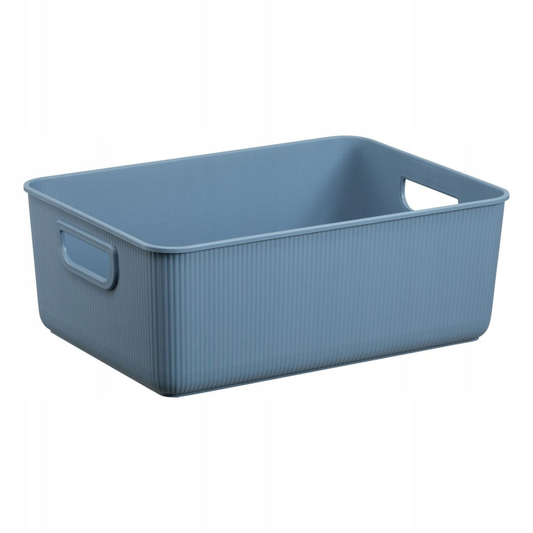 Akita Plast Team storage container, blue, 10L, 100% recycled, 60840800
