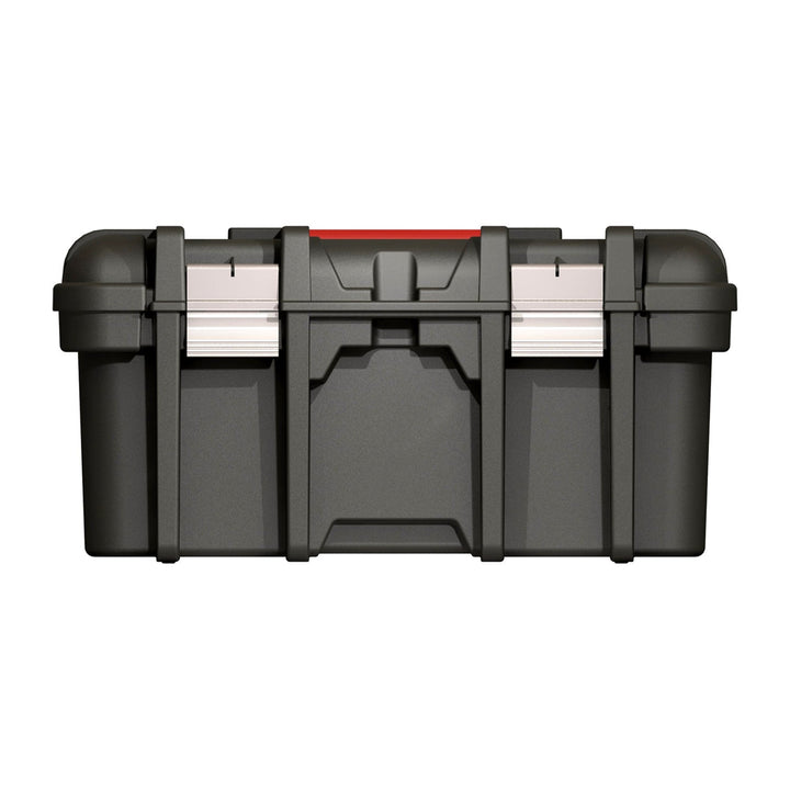 Keter tool box, metal latches, ergonomic handle, Wide Tool Box 16''