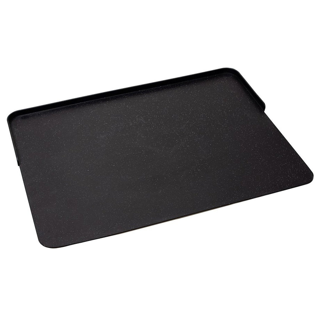 Practic kitchen stool, silicone, 52.5 x 40.5 cm, cosmos black color, FLEXI L