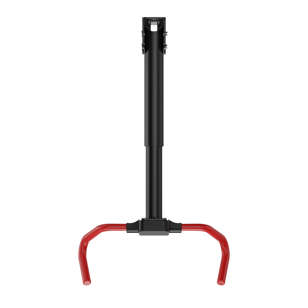 Maclean Horizontal Wall-Mounted Bike Rack, Steel, Max. Load 30 kg, Adjustable Angle, MC-172