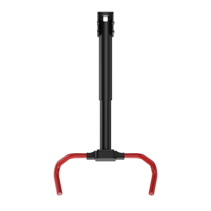 Maclean Horizontal Wall-Mounted Bike Rack, Steel, Max. Load 30 kg, Adjustable Angle, MC-172