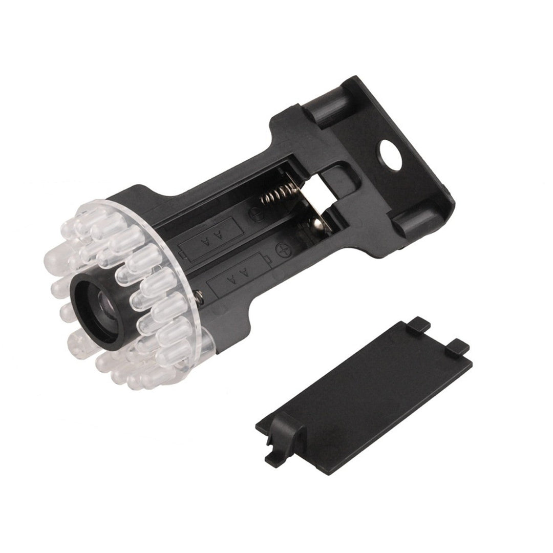 Dummy camera IR9000 B IR LED black flashing light, 4 pieces