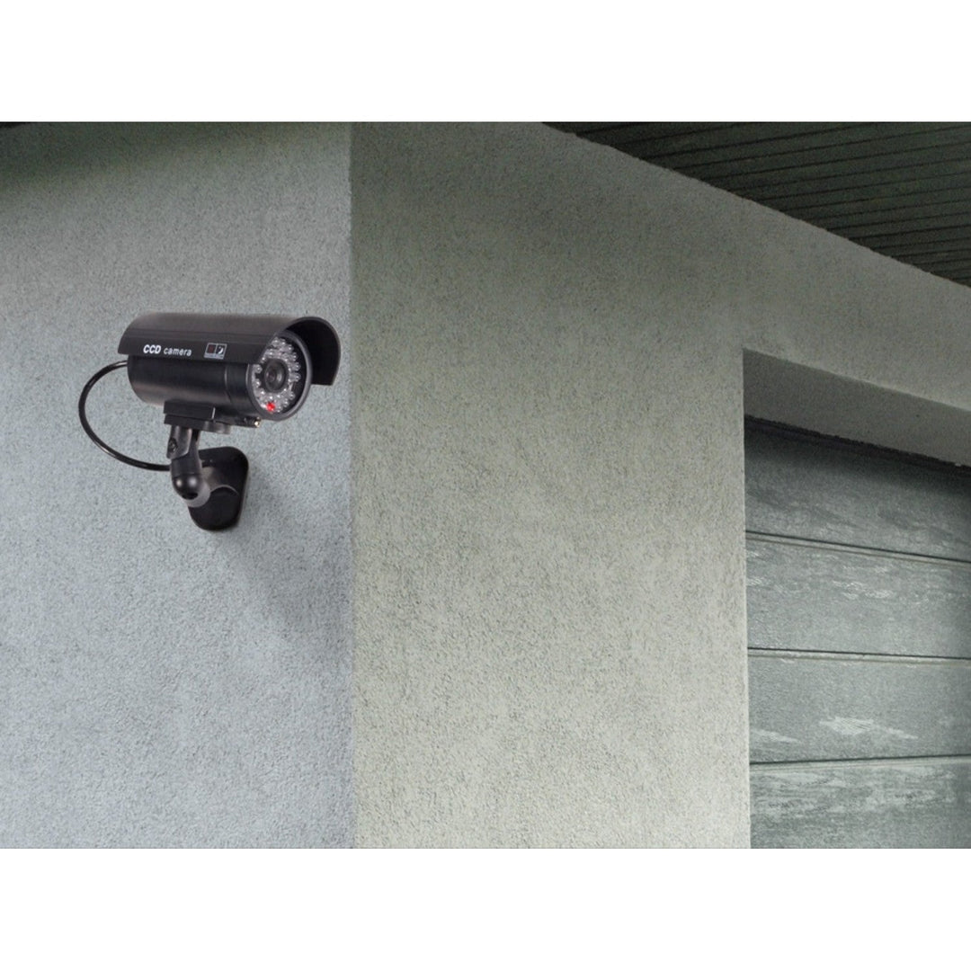 Dummy camera IR9000 B IR LED black flashing light, 4 pieces