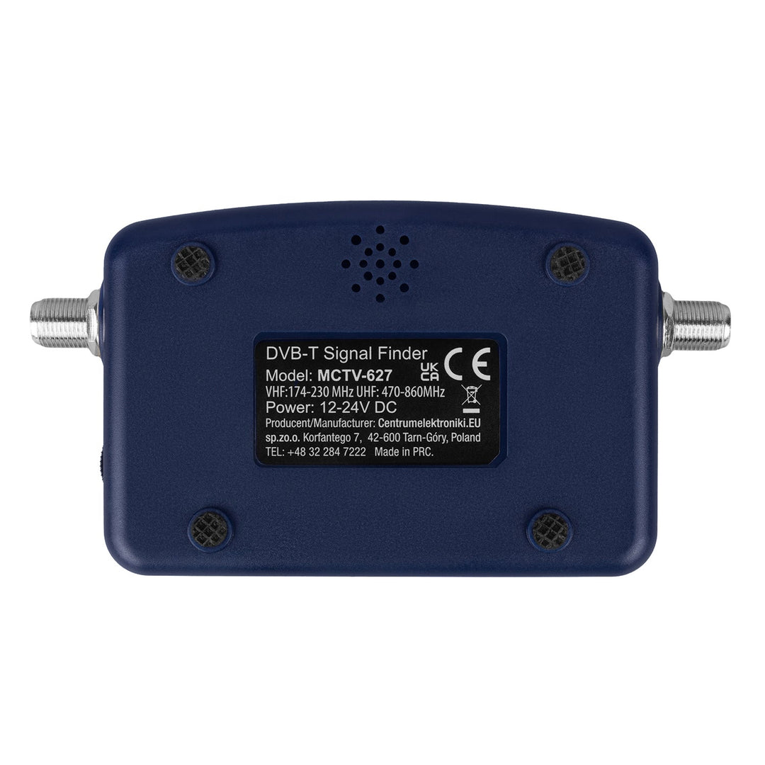 Maclean DVB-T TV meter, case, cable 25 cm F-F, MCTV-627 + 10x AA Varta Industrial battery