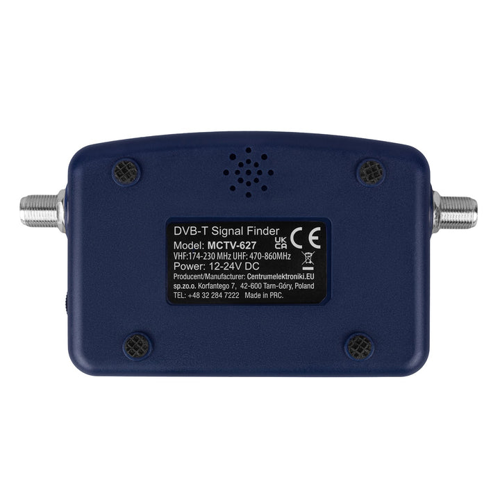 Maclean DVB-T TV meter, case, cable 25 cm F-F, MCTV-627 + 10x AA Varta Industrial battery