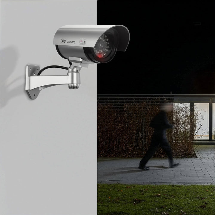 Dummy camera with flashing LED IR1100 S IR external + 2x AA battery Varta Industrial
