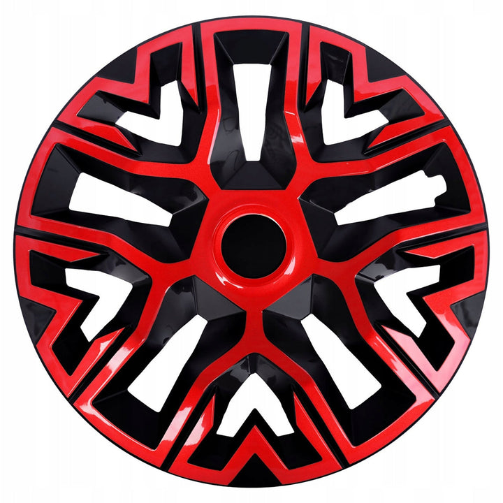Universal cap 14'' NRM The Best Bicolor red-black 1 piece