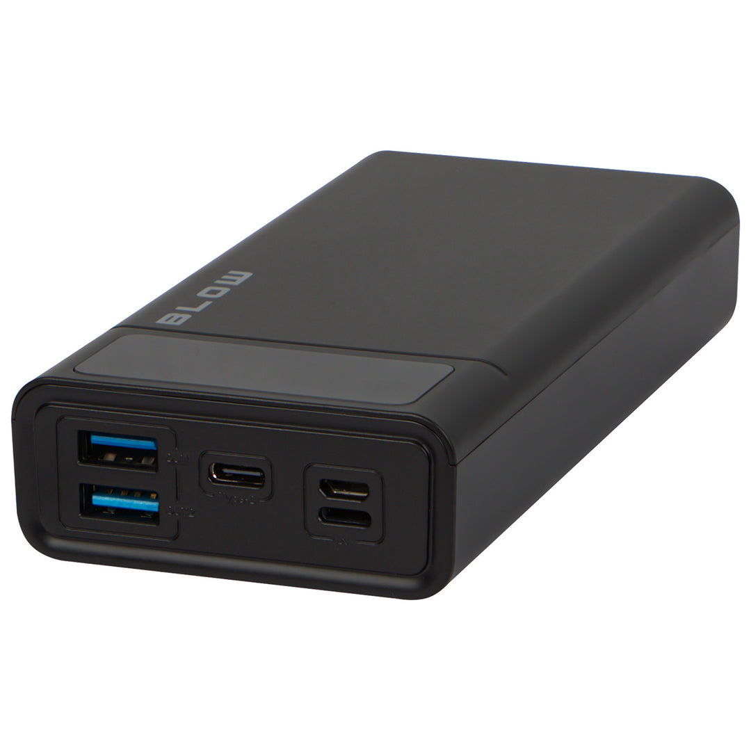 20,000 mAh PB20E Power Bank with Quick Charge 30 and Power Delivery 20W, Black, Blow