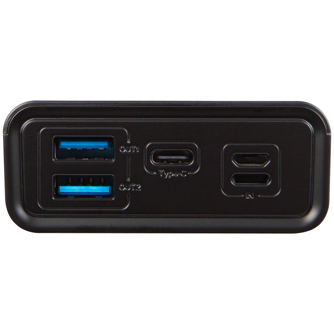 20,000 mAh PB20E Power Bank with Quick Charge 30 and Power Delivery 20W, Black, Blow