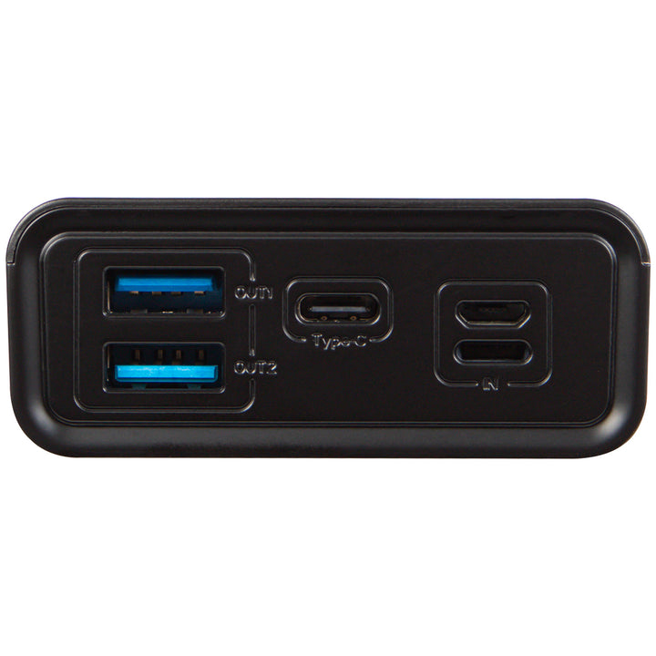 20,000 mAh PB20E Power Bank with Quick Charge 30 and Power Delivery 20W, Black, Blow