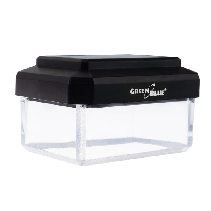 GreenBlue Solar LED Pole Light, 60x40mm, Envelope-shaped Canopy, 3200K, GB125 WW