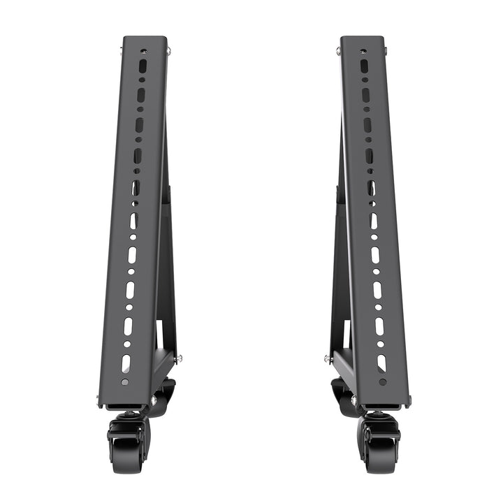 Maclean TV Cart / Floor Stand, 37–80", max. VESA 800x400, max. 75 kg, mobile, wheel lock, MC-183