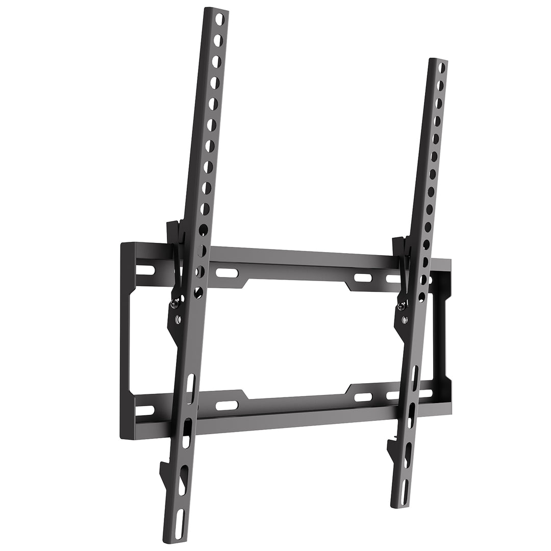 Maclean TV Mount / Bracket, max VESA 400x400, 32-75", up to 45 kg, black, tilt adjustment 0°–8°, MC-187