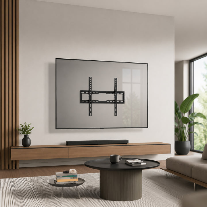 Maclean TV Mount / Bracket, max VESA 600x400, 37-86", up to 45 kg, black, tilt adjustment 0°–8°, MC-188