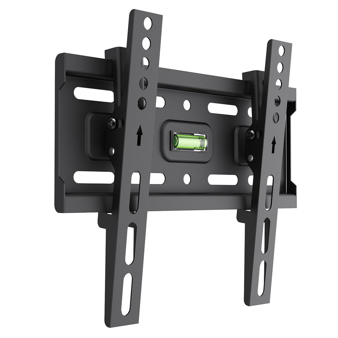 Maclean TV Mount / Bracket, max VESA 200x200, 13-43", up to 45 kg, black, tilt adjustment +2°–-10°, MC-189