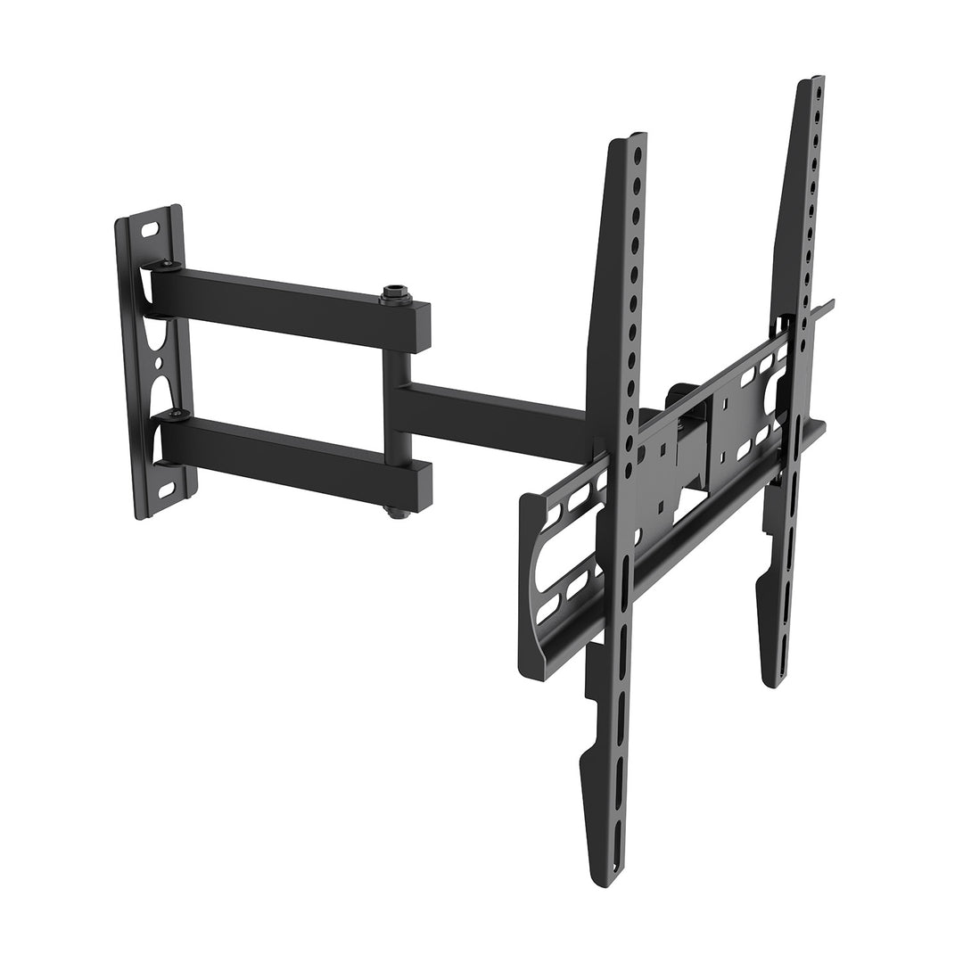 Maclean TV Mount / Bracket, max VESA 400x400, 32-55", up to 30 kg, black, tilt adjustment +2°–-10° and swivel adjustment +90°–-90°, MC-191