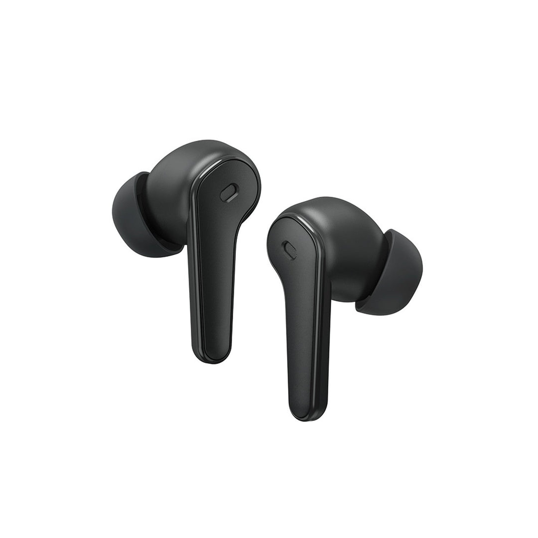 Savio Wireless Headphones, Bluetooth 5.3, ENC, USB-C, black, SAVSLTWS-11