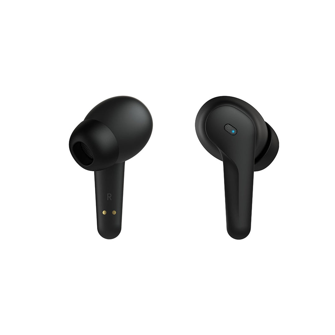 Savio Wireless Headphones, Bluetooth 5.3, ANC, USB-C, black