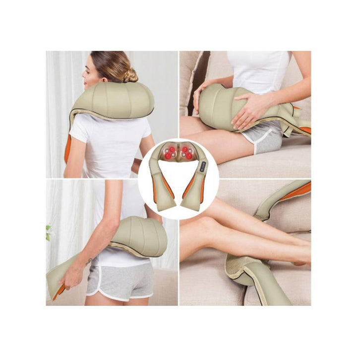 LTC Shiatsu 6D arm massager, 3 speeds, 5V, 24W, Heating function, LED backlight, Non-slip straps