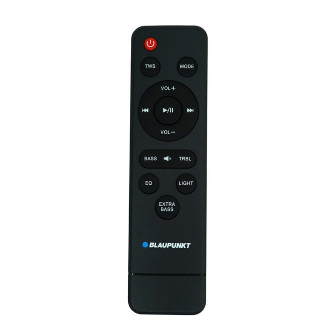 Blaupunkt Party Box Speaker, LED lighting, Bluetooth, USB and AUX, FM radio, karaoke function, remote control, battery life up to 18h, PB60X
