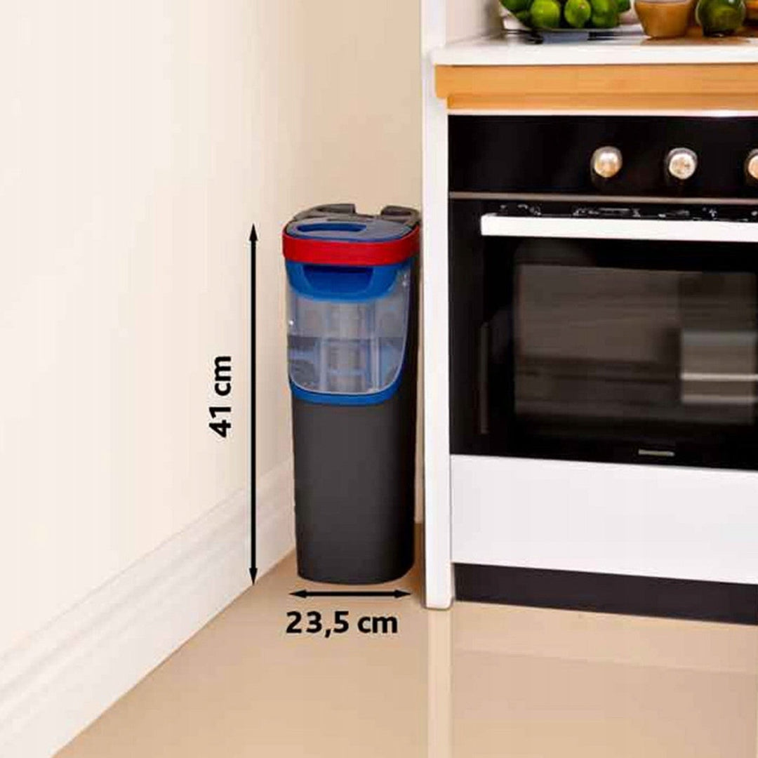 Vileda H2prO flat mop, 100% clean/dirty water separation, two reservoirs, microfiber pad, 360° tip, 175774