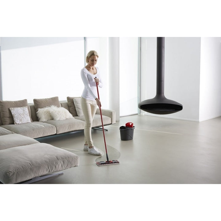 Vileda flat mop + bucket + 3 cloth set, Ultramax BOX, non-contact drainage system, two types of fibers, 177453