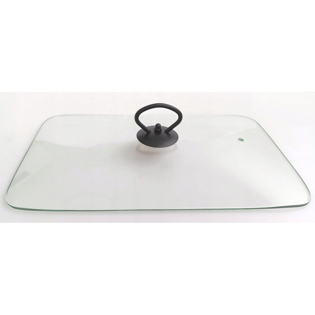 Maestro ceramic food warmer, rectangular, white color, capacity 1.7L, can be used in the oven, rack and lid with handle included, MR-11362-73