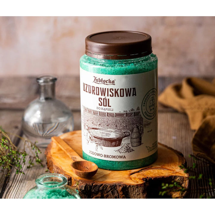 Spa salt Zablocki, iodine-bromine, for baths, 1.2kg