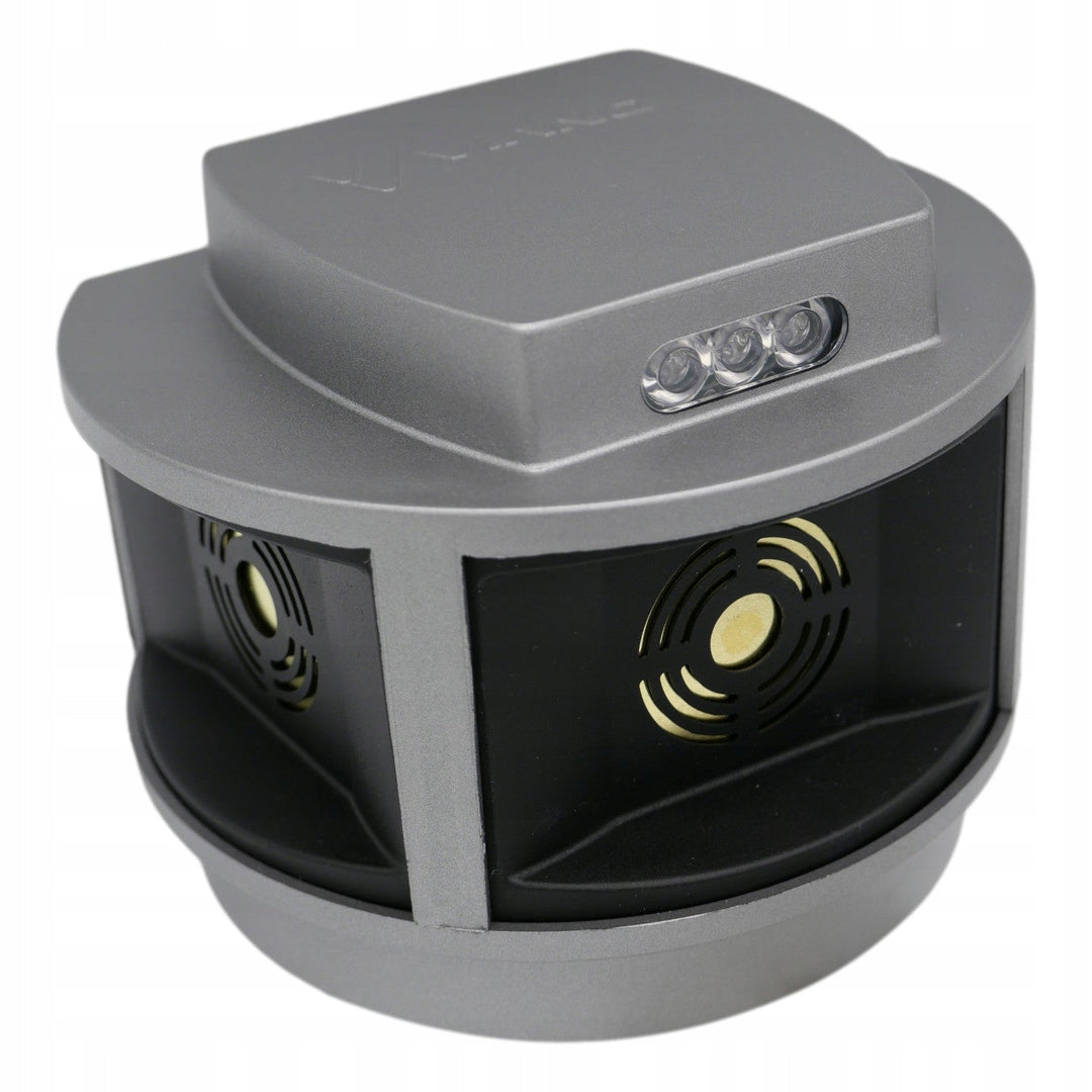 Rodent, marten, mouse repellent Viano, ultrasonic generator, strobe panel, three speakers, Trio-Strob