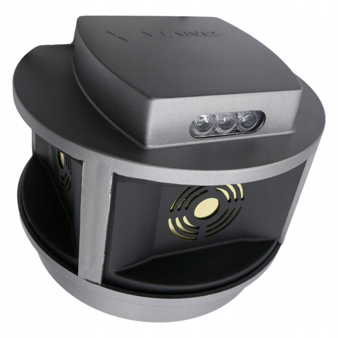 Rodent, marten, mouse repellent Viano, ultrasonic generator, strobe panel, three speakers, Trio-Strob