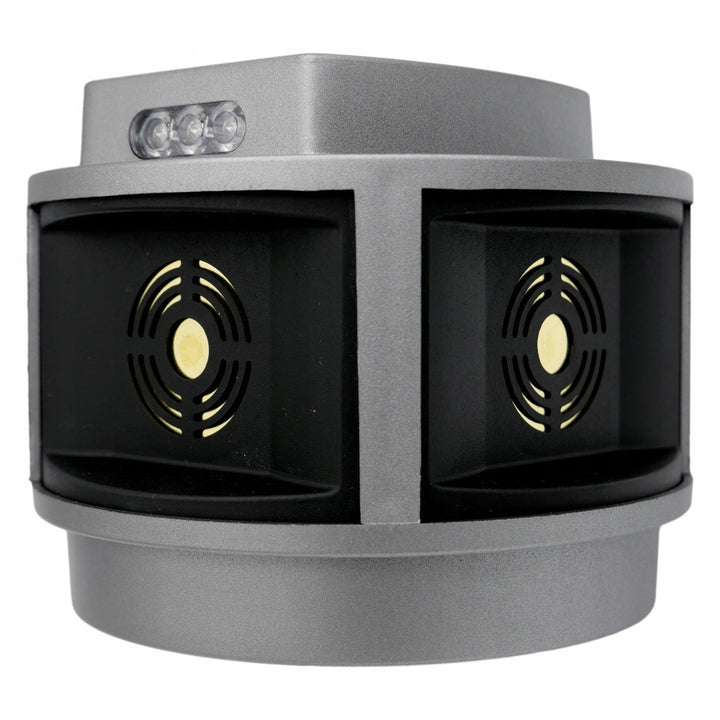Rodent, marten, mouse repellent Viano, ultrasonic generator, strobe panel, three speakers, Trio-Strob