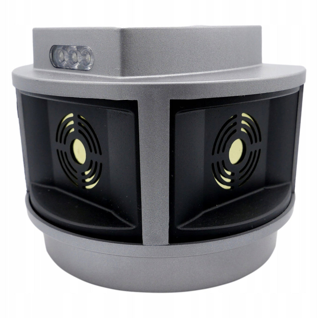 Rodent, marten, mouse repellent Viano, ultrasonic generator, strobe panel, three speakers, Trio-Strob