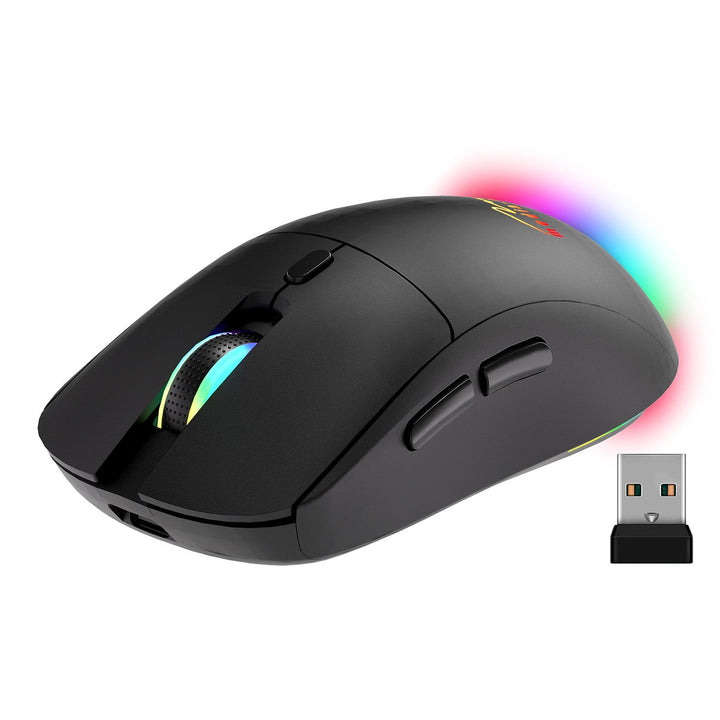 Wireless 2-in-1 (BT/RF) silent & recharge mouse MT1124, Media-Tech