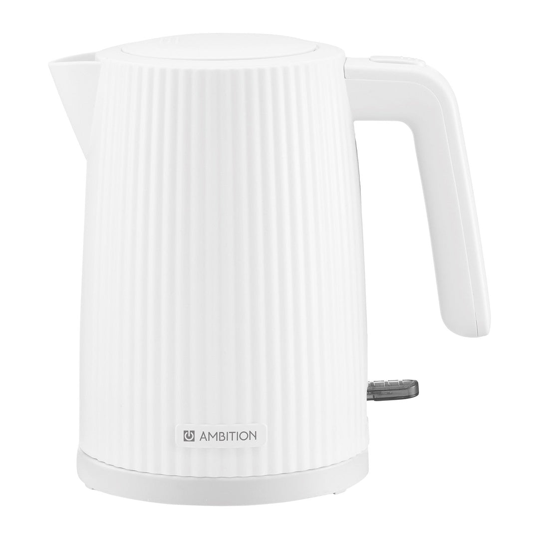 Electric kettle 1.7 l Curly, power 2200W, white AMBITION ELECTRO