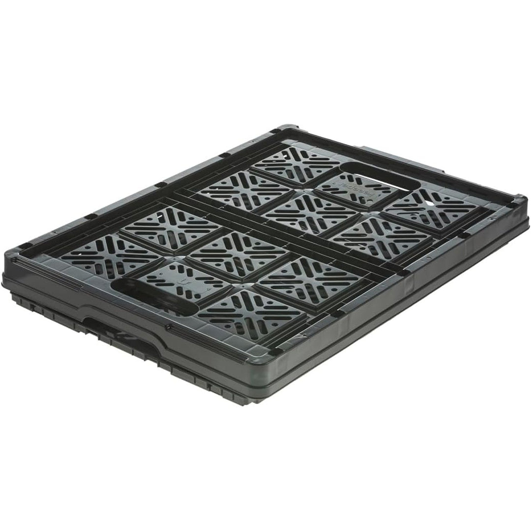Keeeper Ida Folding Basket, 32L, Black Color, Durable and Easy to Clean