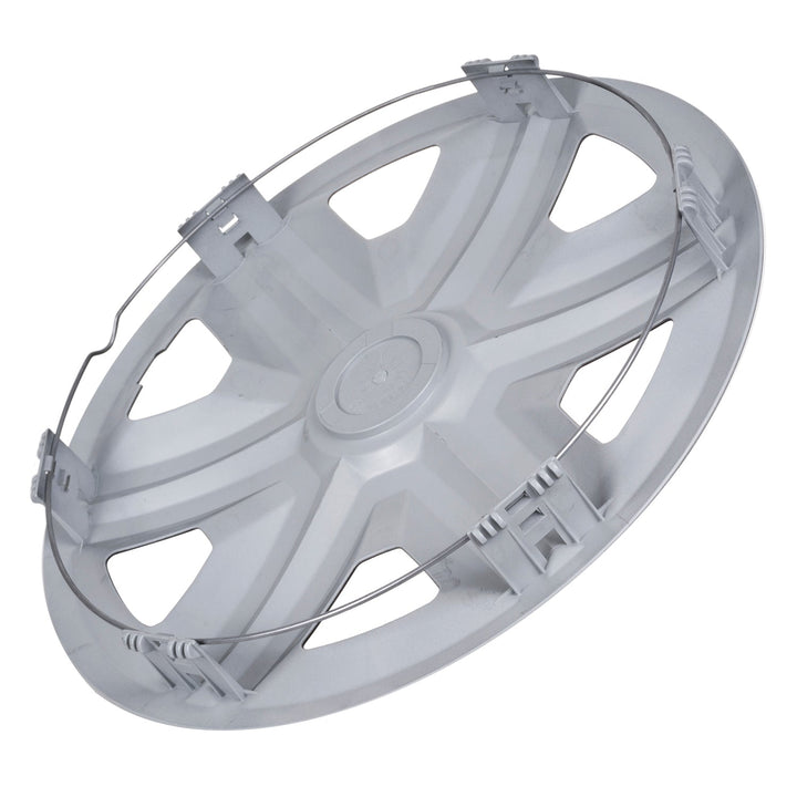 Universal hub cap 15'' NRM Action Doublecolor silver-black 1 piece