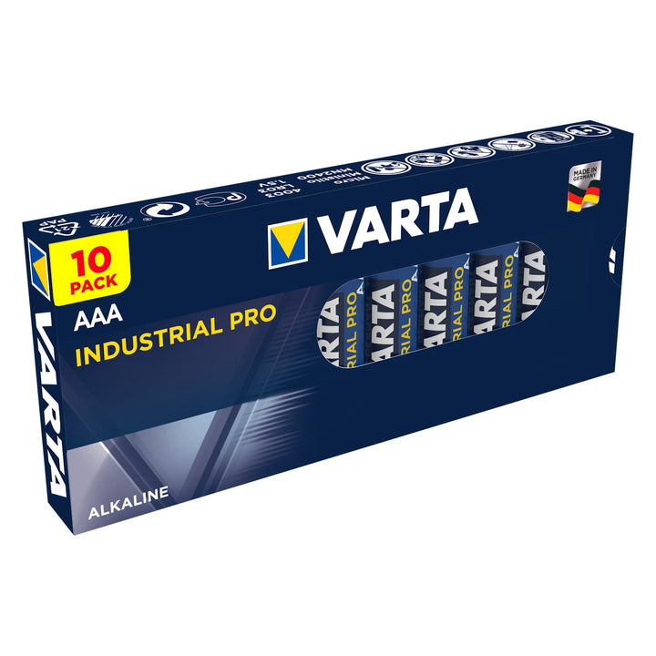 30x R-03 LR03 AAA alkaline battery Varta Industrial 4003