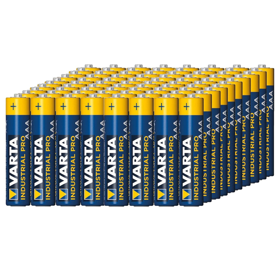 80x R-03 LR03 AAA alkaline battery Varta Industrial 4003