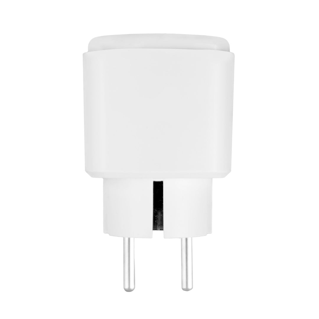 GreenBlue Remote-Controlled WiFi Outlet, Android/iOS/Alexa/Google Home, Timer, Wattmeter, Max 16A/3840W, GB735 W