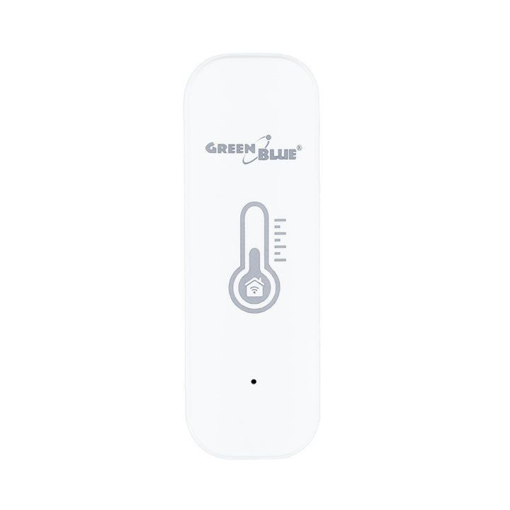 GreenBlue WiFi Temperature and Humidity Sensor, Android/iOS/Alexa/Google Home, 3.0V DC, LR03x2, GB737