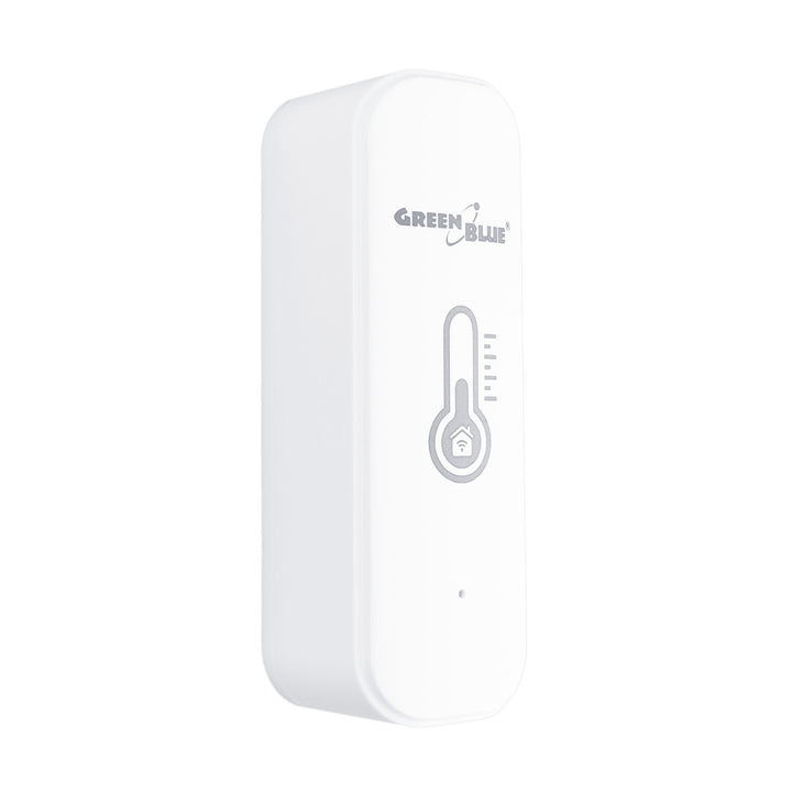 GreenBlue WiFi Temperature and Humidity Sensor, Android/iOS/Alexa/Google Home, 3.0V DC, LR03x2, GB737