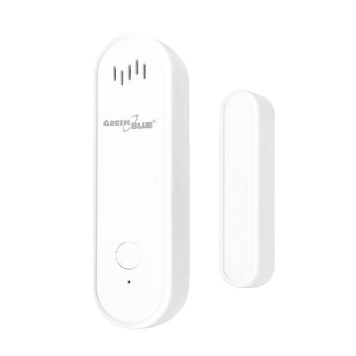 GreenBlue Wireless Reed Switch / WiFi Door/Window Sensor, Android/iOS, 3.0V DC, LR03x2, with Alarm, GB478